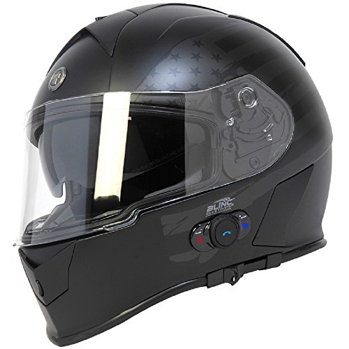 L, Gray Bluetooth Motorcycle Helmet FreedConn Dual Visor Full Face Flip Up Modular Helmet with Bluetooth DOT Approved/ 500M/ 2-3 Riders Pairing Intercom Helmets