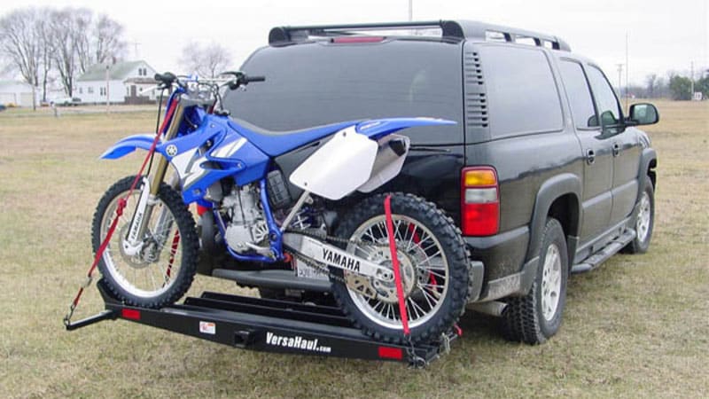 dirt bike hitch rack