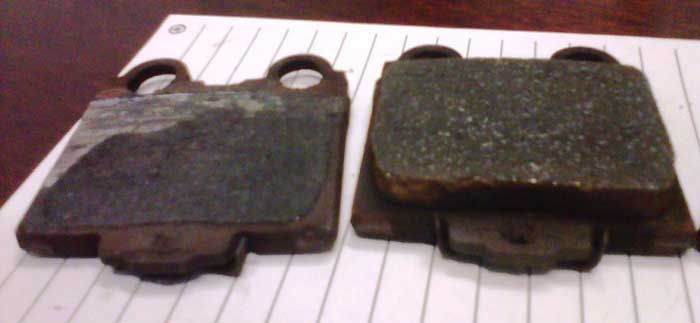 Caliper incorrectly bled