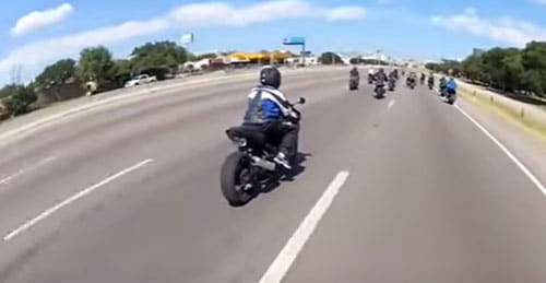Dallas Sport Biker Pulled Over For Helmet Camera