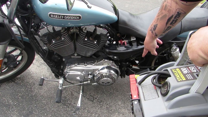 Jumpstart a Motorcycle