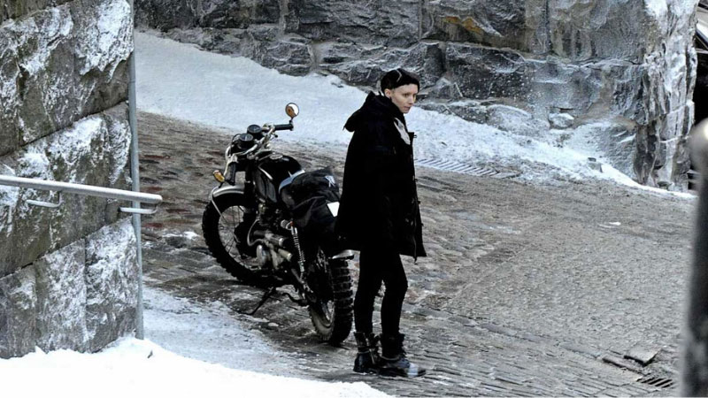 motorcycle from girl with the dragon tattoo