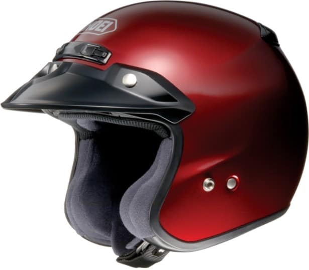 open face helmet