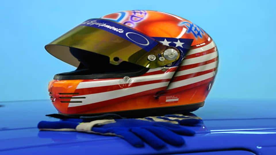 motorcycle helmet with gloves