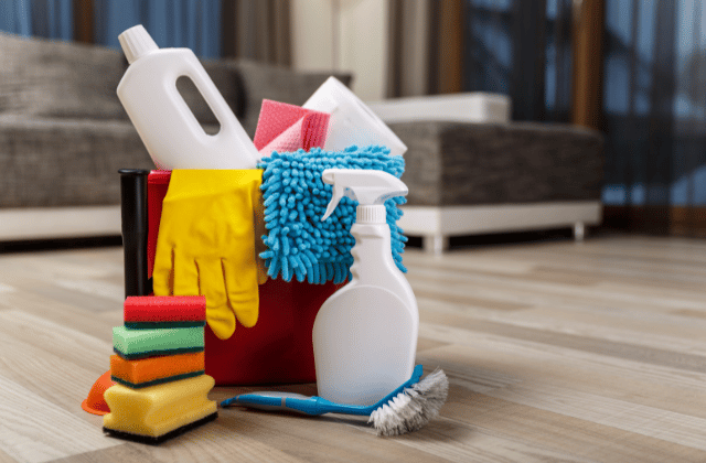 Harsh cleaning chemicals