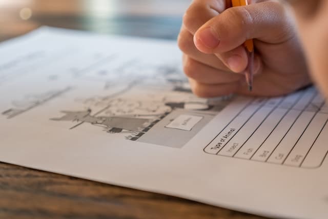 Knowledge test for license which includes Ohio laws and road signs.