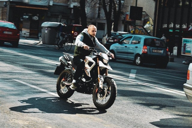 You must have Motorcycle license in Indiana to Motorcycle